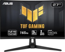 MOnitor ASUS Gamer de 27 TUF de Juegos VG27VH1B curvo 1080P Full HD 165Hz Freesync 1ms 