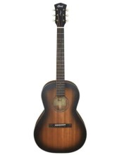 Guitarra electroacústica Cort Core negro caoba