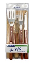 Set Umco BBQ Madera 9391  5 Piezas 