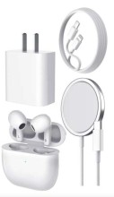 Kit de  Audífono combo cargador Iphone 4 en 1