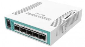 Mikrotik Switch  Cr106-1c-5s 4xsfp 1xsfp/gige