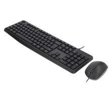 Combo Meetion Teclado Y Mouse con cable USB C235 Negro