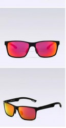  Gafas Aluminio Magnesio Polarizada 57mm Espejo Uv400 