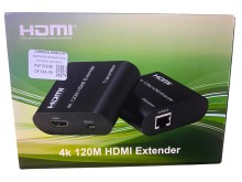 Adaptador Extensor doble de HDMI a LAN 120 metros