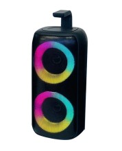 Parlante inalámbrico bluetooth A85 con luz redonda