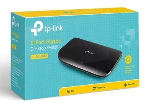 Switch Giga Ethernet Tp-link 8 Puertos Tl-sg1008d