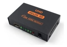 Splitter Divisor Hdmi De 1 Entrada A 4 Salidas Divide A 4 Tv