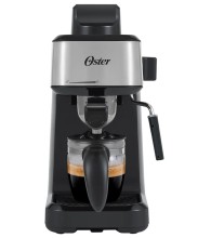 Cafetera de vapor Oster espreso y capuccino 950 watts modelo BVSTEM3300-01