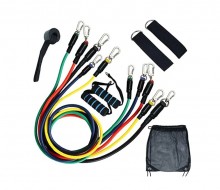 Kit 11 Bandas Elasticas De Resistencia Pecho Brazo Crossfit
