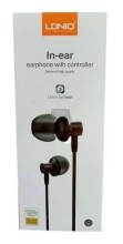 Audifono Con Cable Ldnio Hp06 In Ear Bajos Alta Calidad