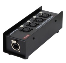 Splitter Roxtone 4 jack XLR x rj45 PS4FD