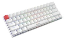 Teclado Mecánico Gamer Marvo KG-933G WH Saber 61 blanco