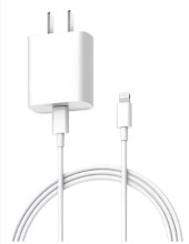 Cargador EVL carga rápida tipo c con cable tipo c X lightning