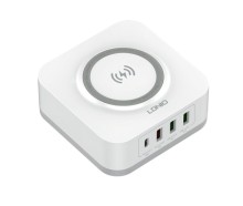 Cargador Ldnio AW004 wireless 32W -4P 3 usb + 1PD