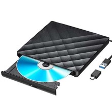 DVD writter externo Altek usb 3.0 con adaptador tipo C