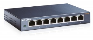 Switch Giga Ethernet 8 Puertos 10/100/1000 Tp Link Tl-sg108