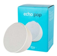 Parlante inteligente Amazon Echo pop bluetooth 1st gen blanco versión Internacional