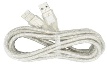 Cable Evl Usb Macho X Usb Macho Transparente 1.5MT 