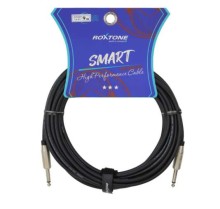 Cable guitarra Roxtone 1 plug 6.3mn x 1 plug 6.3mn 9 metros SGJJ100L0090