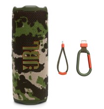 Parlante Bluetooth JBL Flip 7 camuflaje IP68 con Auracast