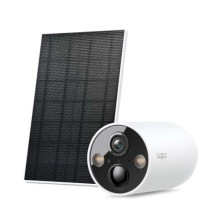 Kit Cámara Tp-link tapo C425 2k QHD solar -powered con panel solar visión nocturna