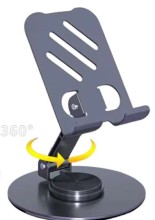 Soporte para celular giratorio 360° de aluminio
