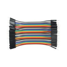 Cable para  Protoboard 40 Pin Macho-Macho 10CM 