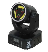 Luz laser mini American Xtreme robótico RG + 3x10w strobe + aro led AX-MH10E