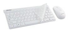 Teclado + Mouse Meetion Mini 4000 Laptop Pc Inalmabrico Wifi  BLANCO