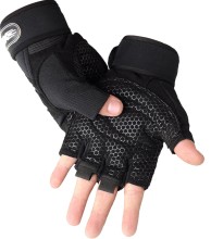 Guantes de ejercicios gimnasio antideslizante talla L