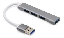 Hub Usb 4 Puertos Para Pc Laptop Windows A-809