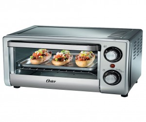 Horno Tostador Oster Negro 10 Litros Temperatura Ajustable 