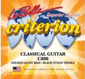 Juego De Cuerdas De Guitarra La Bella Criterion C800 Nylon