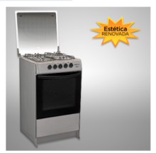 Cocina  Horno Ecoline Noelia 21"  Silver  C/T 100606