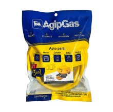 Kit 3 en 1 Agip gas manguera mas regulador