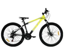 Bicicleta GTI aro 26 Madrock negro verde B15A266