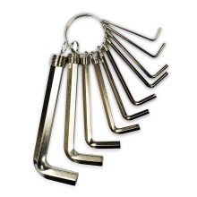 JUEGO BERENT DE LLAVES HEXAGONALES  10 PIEZAS BT2140