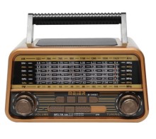 Radio Vintage Recargable Meier 1940 BT AM Y FM estilo retro