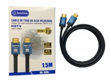 Cable HDMI en caja hdtv 1.5 metros