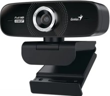 Cámara web Genius facecam 2000X2 FHD 1080P 2M con micrófono