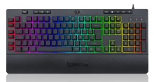Teclado Redragon mecánico Shiva k512rgb-1 negro 
