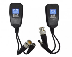 Pareja Video Balun Hd Bnc A Utp Rj45 Camaras De Seguridad 