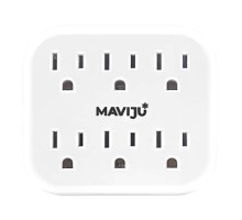 Multi-toma Maviju de 2 a 6 Entradas Eléctricas 1875W de Alta Resistencia