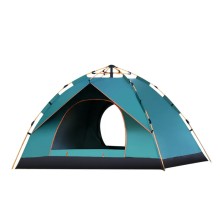 Carpa 4 Personas Plegable Camping Agua 210x200x135cm Polyester