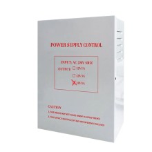 Fuente de poder para control de acceso 12v 5A Metalica