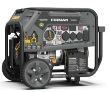 Generador electrico Firman a gasolina 9400w encendido electrico 120/240v 