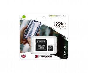 Memoria Micro Sd Kingston 128 Gb 128gb Clase 10 100mb 128g