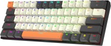 Teclado Redragon Draconic PRO K530 Negro Naranja Gamer Wireless