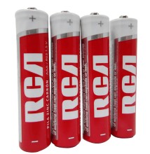 Pila AAA RCA LR03-4b 4 pilas ultra alcalina max power