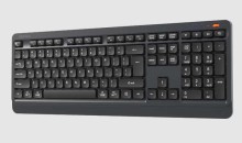 Teclado inalámbrico Meetion BTK530 gris 2.4g y bluetooth